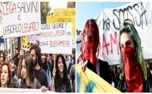 مظاهرات في مدن إيطالية ضد الحكومة: إجراءات زجرية جديدة ضد المهاجرين