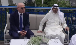 مأدبة غداء على شرف أمين عام مجلس التعاون لدول الخليج بمشاركة رؤساء البعثات الدبلوماسية
