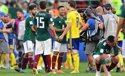 المكسيك – السويد (0 - 3) السويد بثلاثية والمكسيك بهديّة كوريّة