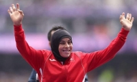 الالعاب التضامن الإسلامي مروى البراهمي تحقق ذهبية رمي الصولجان