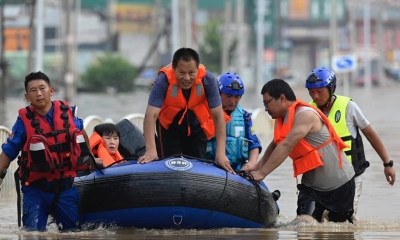 مصرع 14 شخصا جراء الأمطار الغزيرة في شمال الصين