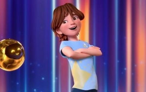 ميسي بطل شخصية كرتونية في مسلسل أمريكي للأطفال