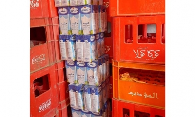 حجز 144 علبة من الحليب في سيدي بوزيد