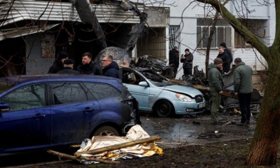 وزير الداخلية الأوكراني من بين ضحايا تحطّم مروحية قرب روضة أطفال في كييف