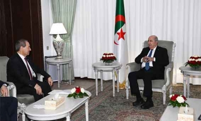 رئيس الجزائر لوزير الخارجية السوري :الجزائر لن تتخلى عن سوريا مهما كانت الصعوبات