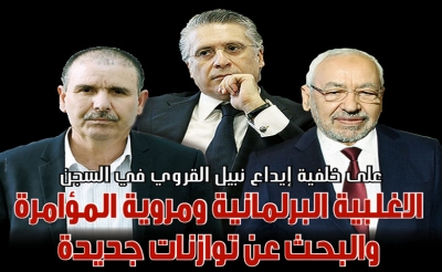 على خلفية ايداع نبيل القروي في السجن : الأغلبية البرلمانية ومرويّة المؤامرة والبحث عن توازنات جديدة