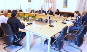 إبراهيم بودربالة يشرف على اجتماع الوفد البرلماني