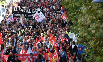 بدء إضرابات عمالية في فرنسا احتجاجا على تعديل نظام التقاعد