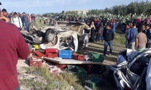 سيدي بوزيد: إصابة أكثر من 20 عاملة فلاحية إثر انقلاب شاحنة