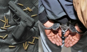 منطقة الحرس الوطني بقرمبالية:  حجز مسدس بجهة تاكلسة