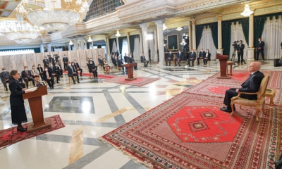 ضمت 24 وزيرا وكاتبة دولة.. حكومة بودن أدت يوم أمس اليمين الدستورية:   رئيس الجمهورية .. «المسؤولية جسيمة والوزر ثقيل وسنخوض معركة تحرير وطني»