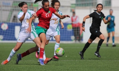 الجولة الاولى لدورة اتحاد شمال افريقيا لمنتخبات كرة القدم النسائية تحت 20 عاما   تعادل المنتخب المغربي مع نظيره الجزائري 1-1
