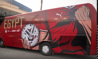 حافلة جديدة لمنتخب مصر قبل مواجهة تونس الودية