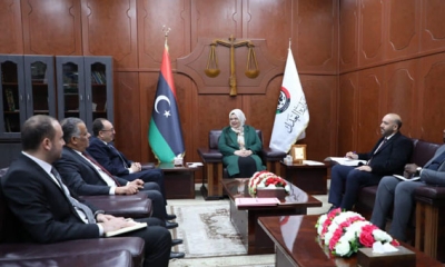سفير تونس بليبيا يلتقي وزيرة العدل الليبية لبحث افاق التعاون