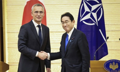 "الناتو" يشيد بخطط اليابان لزيادة الإنفاق الدفاعي