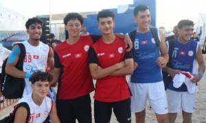 بطولة العالم لكرة اليد الشاطئية للشبان الحمامات 2025 المنتخب يتأهل الى المرحلة الثانية