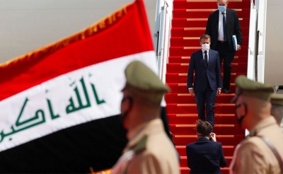 عبر بوابتي العراق ولبنان: زيارات ماكرون إلى المنطقة العربية ومساعي فرنسا لاستثمار تراجع الدور الأمريكي