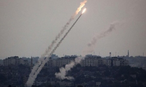 إطلاق صاروخين من غزة تجاه المستوطنات المحاذية للقطاع