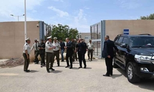 المدير العام آمر الحرس الوطني يؤدي زيارة تفقد ميدانية لإقليم القصرين