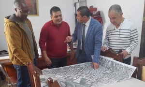 متابعة تقدم أشغال ضبط الحدود الترابية للمعتمديات بالكاف وسليانة