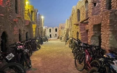 ولاية تطاوين تحتضن تظاهرة سباق الدرجات الهوائية Rando raid vtt Tunisie