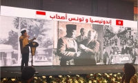 سفير اندونيسيا بتونس زهير مصراوي في ندوة صحفية