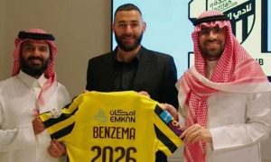 نادي الاتحاد السعودي يعلن رسميا تعاقده مع بنزيما