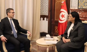 وزيرة المالية تلتقي سفير إيطاليا بتونس