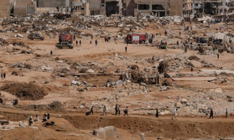 سلطات الشرق الليبي تعتزم عزل المناطق الأكثر تضررا بدرنة