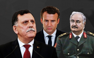 لقاء حفتر – السراج في باريس: الاتفاق على وقف إطلاق النار وتنظيم انتخابات وتشكيك في التزام الطرفين