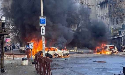 إصابة 3 في انفجار بسبب طائرة مسيرة أوكرانية بمدينة روسية