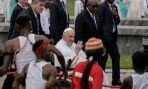 أكثر من مليون شخص شاركوا في قداس أحياه بابا الفاتيكان في الكونغو
