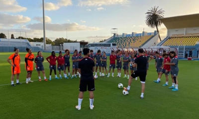 نهائيات كأس أمم إفريقيا للسيدات:  خوض المنتخب لأول حصة تدريبية على الأراضي المغربية