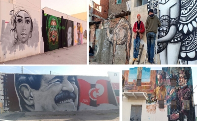 الملتقى العالمي شكري بلعيد للفنون: الجدران حمّالة أفكار ثورية تنتصر للإنسان