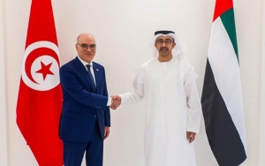 وزير الخارجية يلتقي رئيس دولة الإمارات