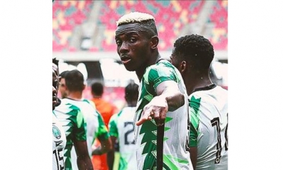 فيكتور أوسيمين يحسم صراع هداف تصفيات " الكان"