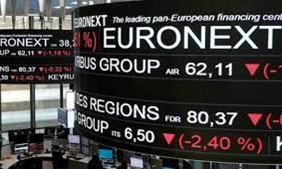 الأسهم الأوروبية تسجل أسوأ أداء أسبوعي في 4 أشهر