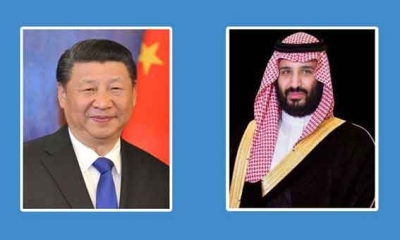 مباحثات هاتفية بين الرئيس الصيني وولي العهد السعودي