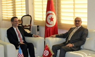 وزير الفلاحة يلتقي مع سفير الولايات المتّحدة الأمريكيّة بتونس