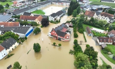 النمسا: استمرار إغلاق الطرق والسكك الحديدية رغم انحسار الفيضانات