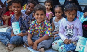 اليونيسف: 11 مليون طفل في اليمن يعتمدون على المساعدات الإنسانية
