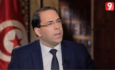 يوسف الشاهد في حوار خاص لقناة التاسعة:  البقاء في الحكم إلى الانتخابات القادمة!