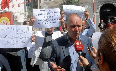احياء الاتحاد العام التونسي للشغل لغرة ماي:  في عيد الشغل الطبوبي والخطاب الحاد ضد الحكومة ورجال الأعمال