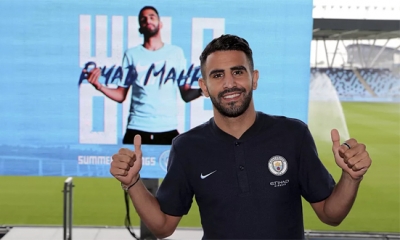 أهلي جدة يضم الجزائري محرز من مانشستر سيتي