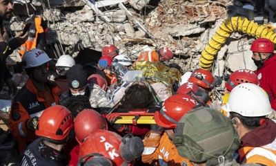 إنقاذ شخصين من تحت الركام بعد 261 ساعة على زلزال تركيا