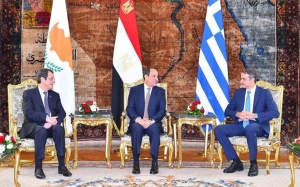 القمة الثلاثية بين مصر وقبرص واليونان: توافق الرؤى حول صدّ النزعة التوسعية التركية في شرق المتوسط