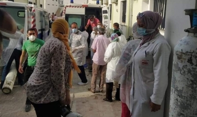 الوضع الوبائي في الجهات مؤشر خطير على تدهور الوضع الصحي في البلاد:  حالة من الذعر بعد النقص في مادة الأكسجين في المستشفى المحلي بالفحص