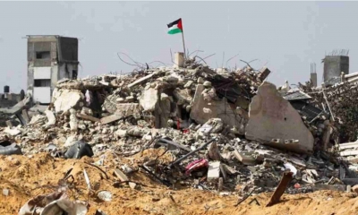 استشهاد 3 فلسطينيين في قصف استهدف مكانا لتوزيع الطعام بغزة