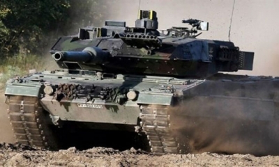 كندا تمنح أوكرانيا 4 دبابات جديدة طراز "ليوبارد 2"
