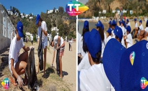 اتصالات تونس وحملة جديدة لتنظيف شاطئ سيدي بوسعيد